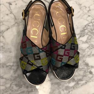 Gucci platform sandals